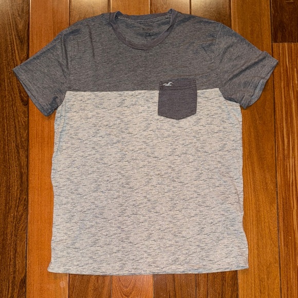 Hollister Other - Hollister Two-Tone Gray Short Sleeve Tee